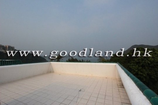 【清水湾海景村屋出租】外籍社区・大草地花园・全层海景